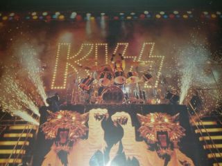 KISS 1977 LOVE GUN/ALIVE II LIVE ON STAGE POSTER 3