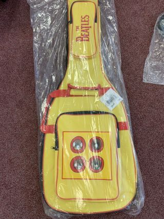 The Beatles Yellow Submarine Guitar Gig Bag Rare
