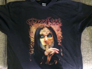 Vintage Ozzfest 2002 All Sport Ozzy Osbourne,  Concert T Shirt Size Xl