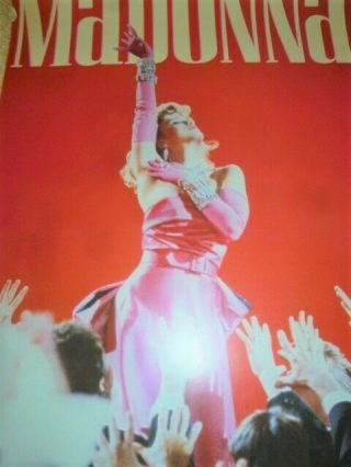 MADONNA - Material Girl : 1985 US promo - only POSTER : very rare 3