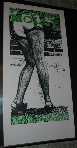 Flogging Molly / Clutch Cleveland 2011 Concert Poster /66 Rare Art Print