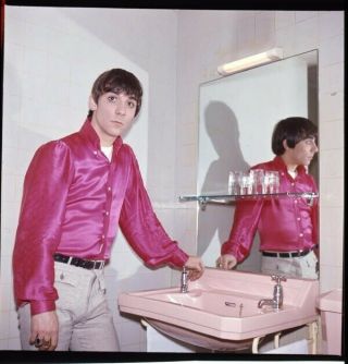 The Who Keith Moon Iconic Photo Camera 2.  25 X 2.  25 Transparency 1960 