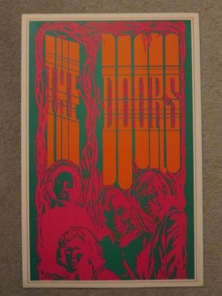 The Doors - 1967 Poster - Jim Morrison