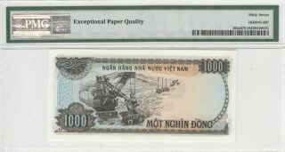 1987 Viet Nam 1000 Dong P - 102a PMG 67 EPQ Gem UNC 2
