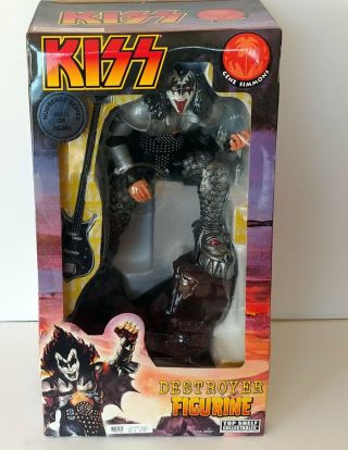 Kiss Band Gene Simmons Destroyer Cold Cast Figurine Statue 2002 Figure