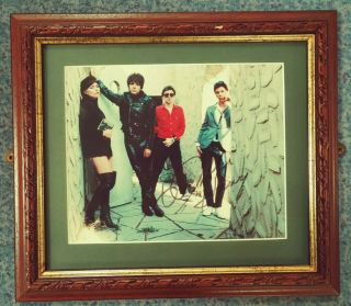 Blondie - Debbie Harry Hand Signed Framed Photo With