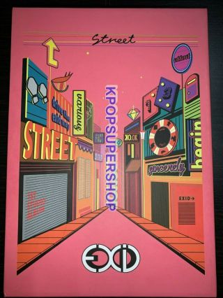 Exid 1st Studio Album Street Cd Great 80 Pg Photobook Hyerin Photocard Oop Rare