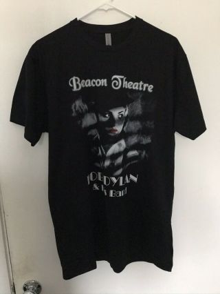 Bob Dylan Beacon Theater York City T - Shirt Mens Size Large