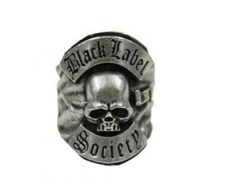 Official Zakk Wylde Black Label Society Doom Crew Inc Ring - Size 8 In Gift Box