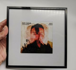 Dave Gahan Autographed Signed " Angels & Ghosts Cd Booklet Depeche Mode