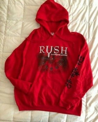 Rush Clockwork Angels Tour Official Hoodie Sweatshirt Size Xl - Never Been Worn