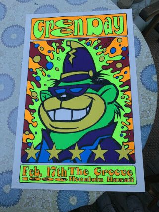 Frank Kozik Rock Poster Art: Green Day 1996 Signed/numbered