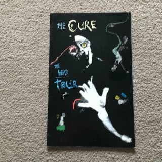The Cure Tour Programme Head On The Door Tour 1985