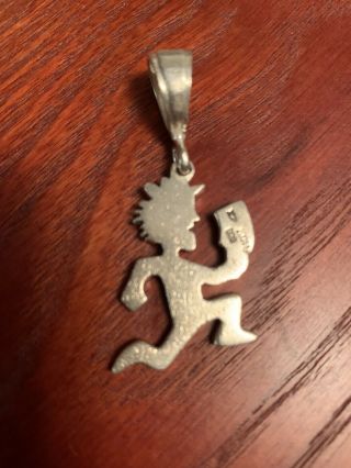 Hatchetman Charm - Stamped Icp 2001.  925 Sterling Silver - Psychopathic Records