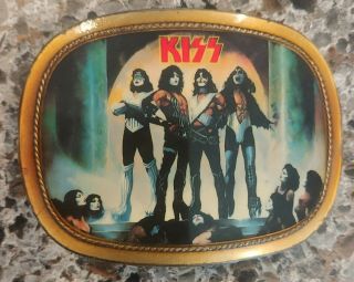 1977 Kiss Belt Buckle Pacifica Rare Vintage