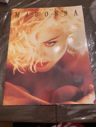 Madonna Blonde Ambition Tour Program Book