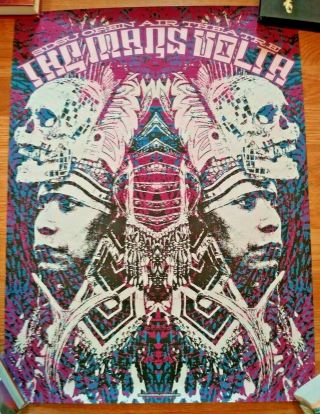 The Mars Volta Poster Sdsu Open Air Theater San Diego Ca 2008 Connor Official Nr
