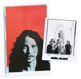 Audioslave Chris Cornell 2019 Rare L.  A.  Forum Tribute Concert Poster Soundgarden