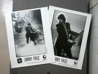 Led Zeppelin Jimmy Page Outrider Press Kit 5 B/w Promo Pics & Cover