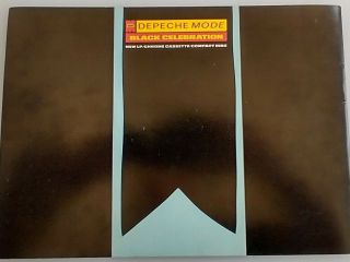Depeche Mode 1986 Black Celebration Concert Tour Program
