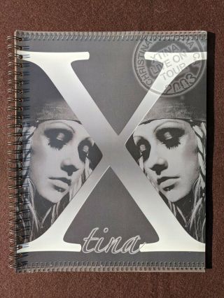 Christina Aguilera 2003 Stripped Tour Concert Program Book Booklet