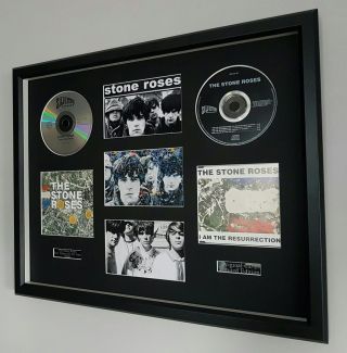 The Stone Roses Limited Edition Metal Plaque Certificate Ian Brown - Oasis