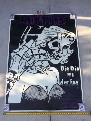 Misfits Die Die My Darling Large Subway Poster