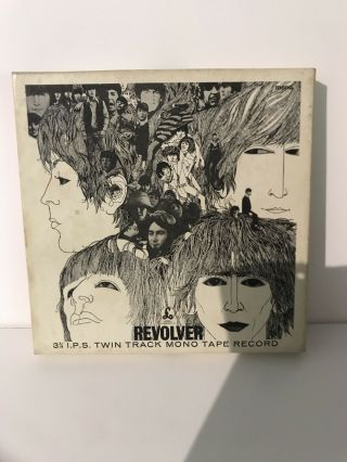 The Beatles Revolver Reel To Reel Mono Tape