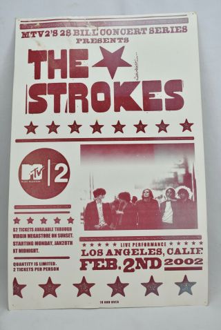 2002 The Strokes Mtv2 