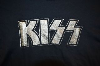 Vintage Kiss Concert T - Shirt Size Medium