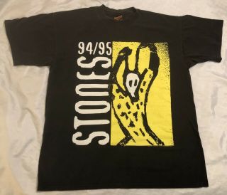 Vintage Rolling Stones 94/95 North American Tour Xl T - Shirt Voodoo Lounge