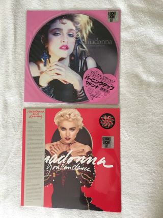 Madonna Red Vinyl You Can Dance,  First Album Picture Disc,  Rsd Reissues
