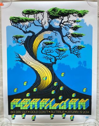 Pearl Jam - Poster - Big Day Out Gold Coast Australia 2014