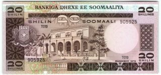 Soomaaliya Soomaali Somalia 20 Shillings 1978 (cat: 130$) Unc Banknote - K172