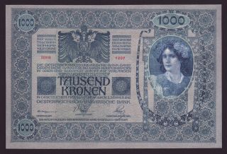 Austria - Hungary - 1000 Kronen,  1902 - P 8b - Unc
