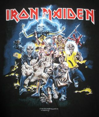 1996 Iron Maiden " Eddie - Best Of The Beast " (xl) T - Shirt