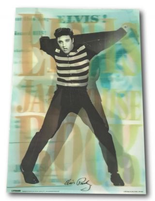 Elvis Presley 3d Lenticular 20x30 Poster Licensed Photo Picture Holographic 2