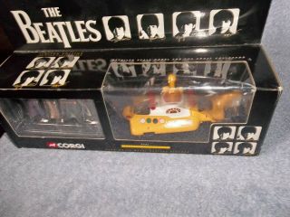 The Beatles Corgi Yellow Submarine 4 Beatles Figures Corgi Model No.  05403 Fab
