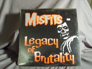 The Misfits Legacy Of Brutality - 12 " Lp Vinyl Record - - Plan 9 - 4th Printing