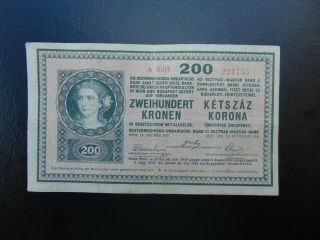 Austria - Hungary 200 Kronen - Korona 1918