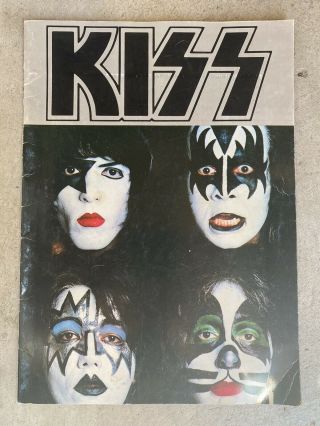 Kiss 1979 Dynasty Tour Concert Program Tour Book Sunn Amp Gene Simmons
