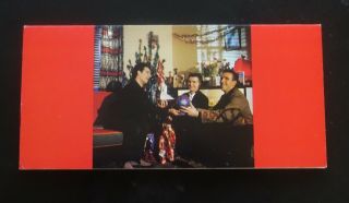 Crowded House Autographed Christmas Greeting Card