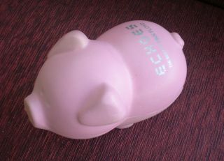 Pink Floyd Rubber " Pig " Stress Toy Echoes " The Best Of Pink Floyd " 2001