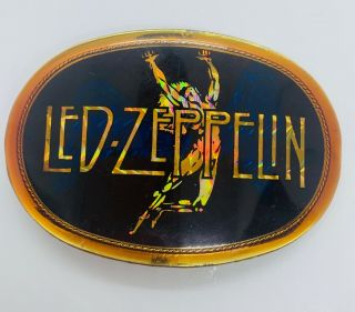 Led Zeppelin 1978 78 Pacifica Collectible Prism Belt Buckle Rock & Roll