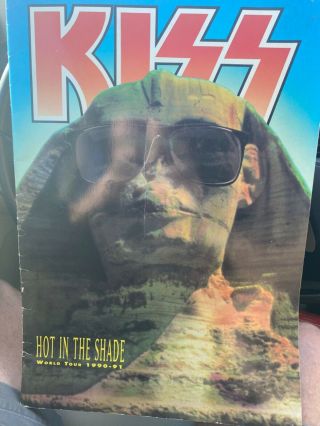 Kiss Tour Program Hot In The Shade Tour Book Eric Carr - Usa