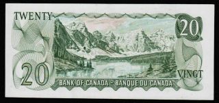1969 BANK OF CANADA $20 Dollars Replacement Note WN 1188367 BC - 50bA (EF, ) 2