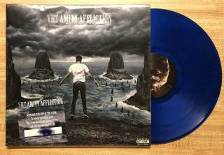 The Amity Affliction Lp Blue Vinyl With Download Pin Code Vg,  Cond