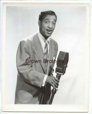 Vintage 1940s Jazz Singer & Actor Sammy Davis,  Jr At Very Young Age Photo