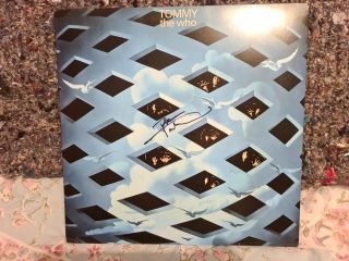 Pete Townshend Signed - The Who - Tommy Lp -