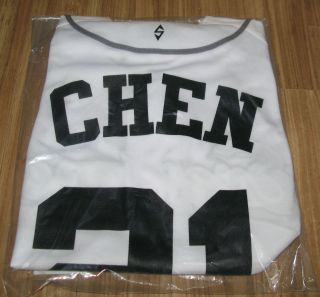 Exo Exoplanet 3 The Exo’rdium Concert Goods Chen Baseball Uniform Jersey M
